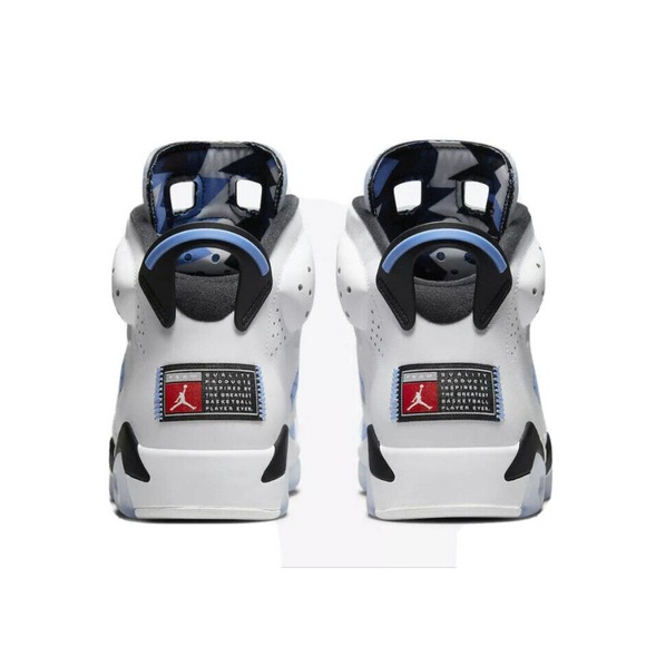Nike Air Jordan 6 Retro GS UNC Size 6Y GS Women's Size 7.5 384665-410 New DS - Picture 5 of 10